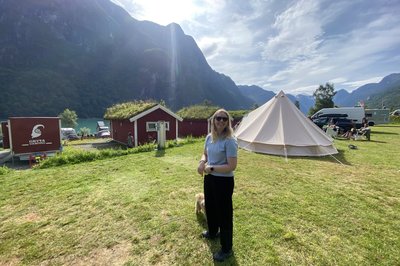 Tilbake på Gryta camping