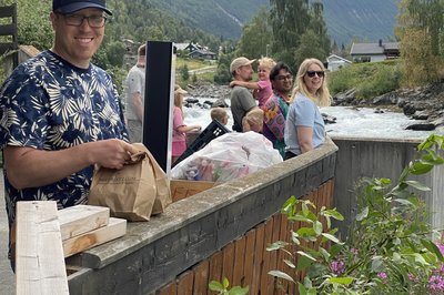 Innom bakeren i Lom