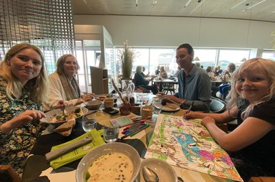 Besøk på siloen i Kristiansand